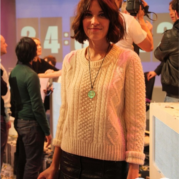 Alexa Chung for Madewell Aimee Fisherman Knit pullover XS - Picture 2 of 9